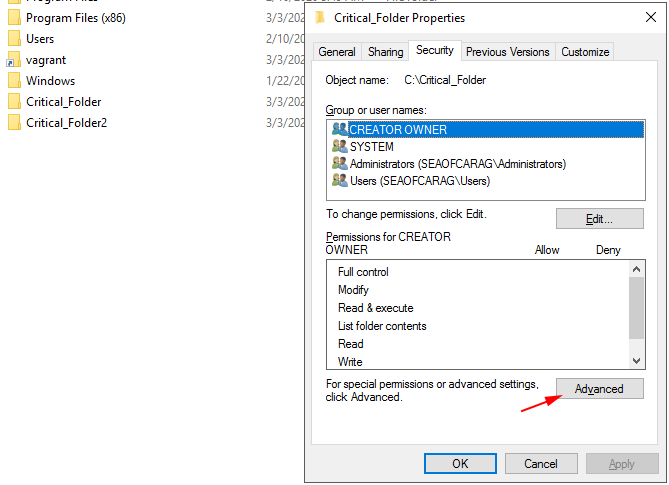 Monitor Folder Access