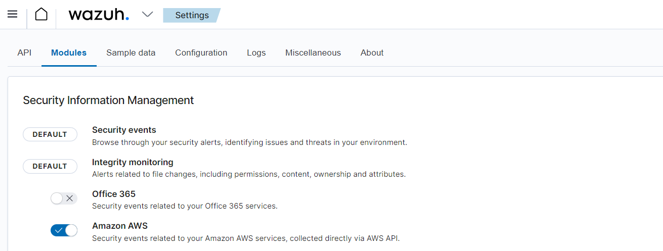 Amazon AWS module