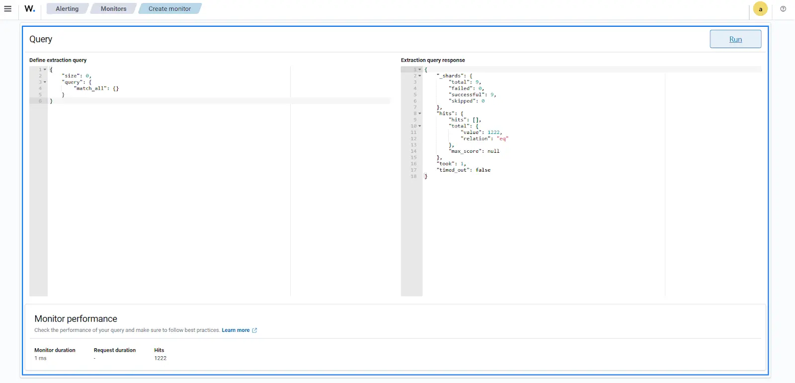 Define queries using Extraction query editor