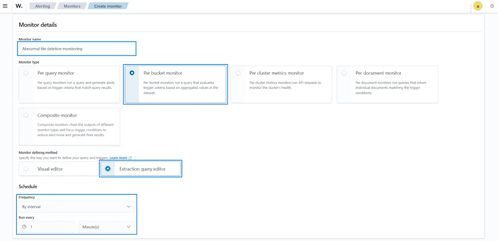 Monitor details for abnormal file deletion