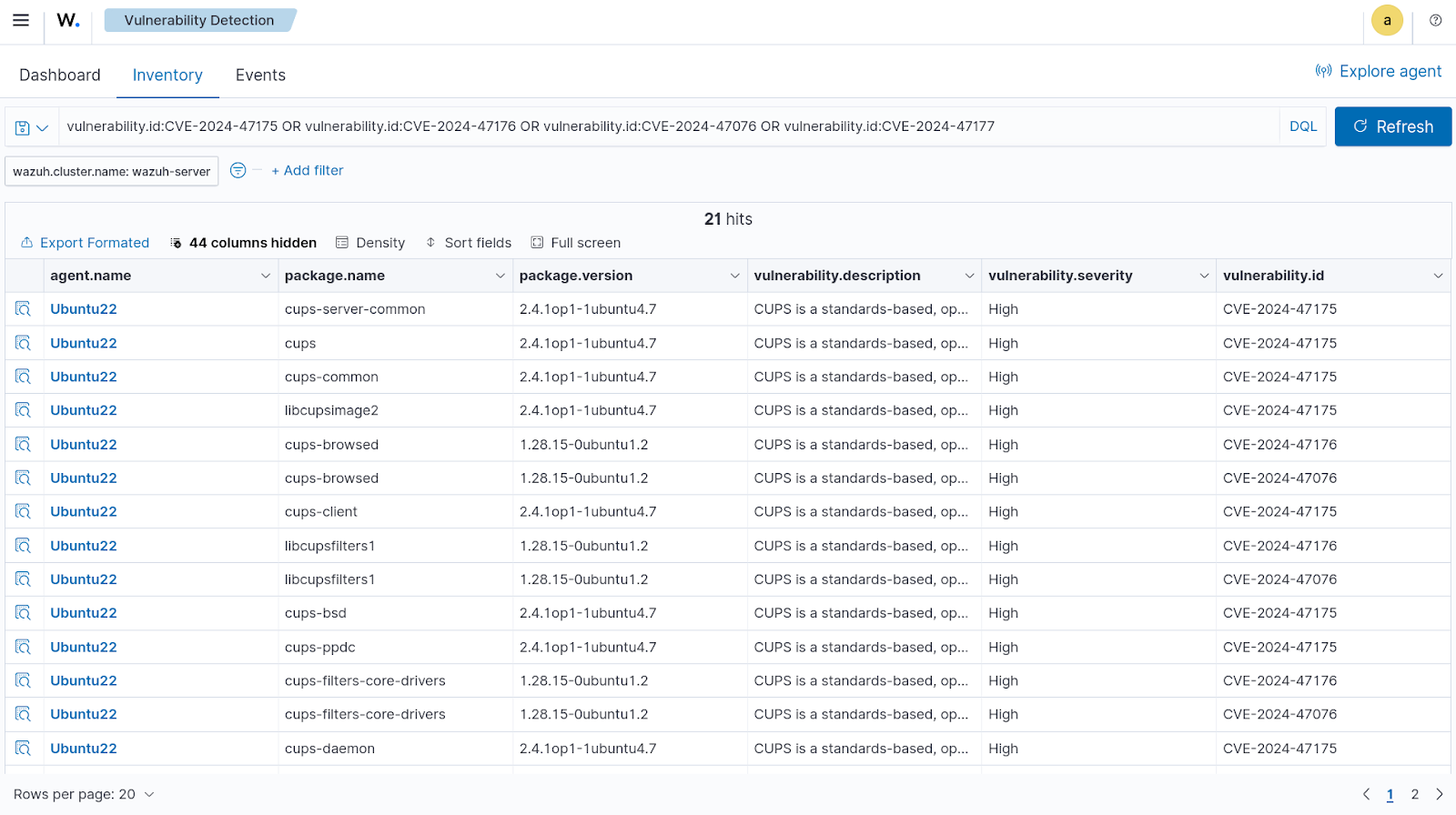 CUPS Vulnerability Detection