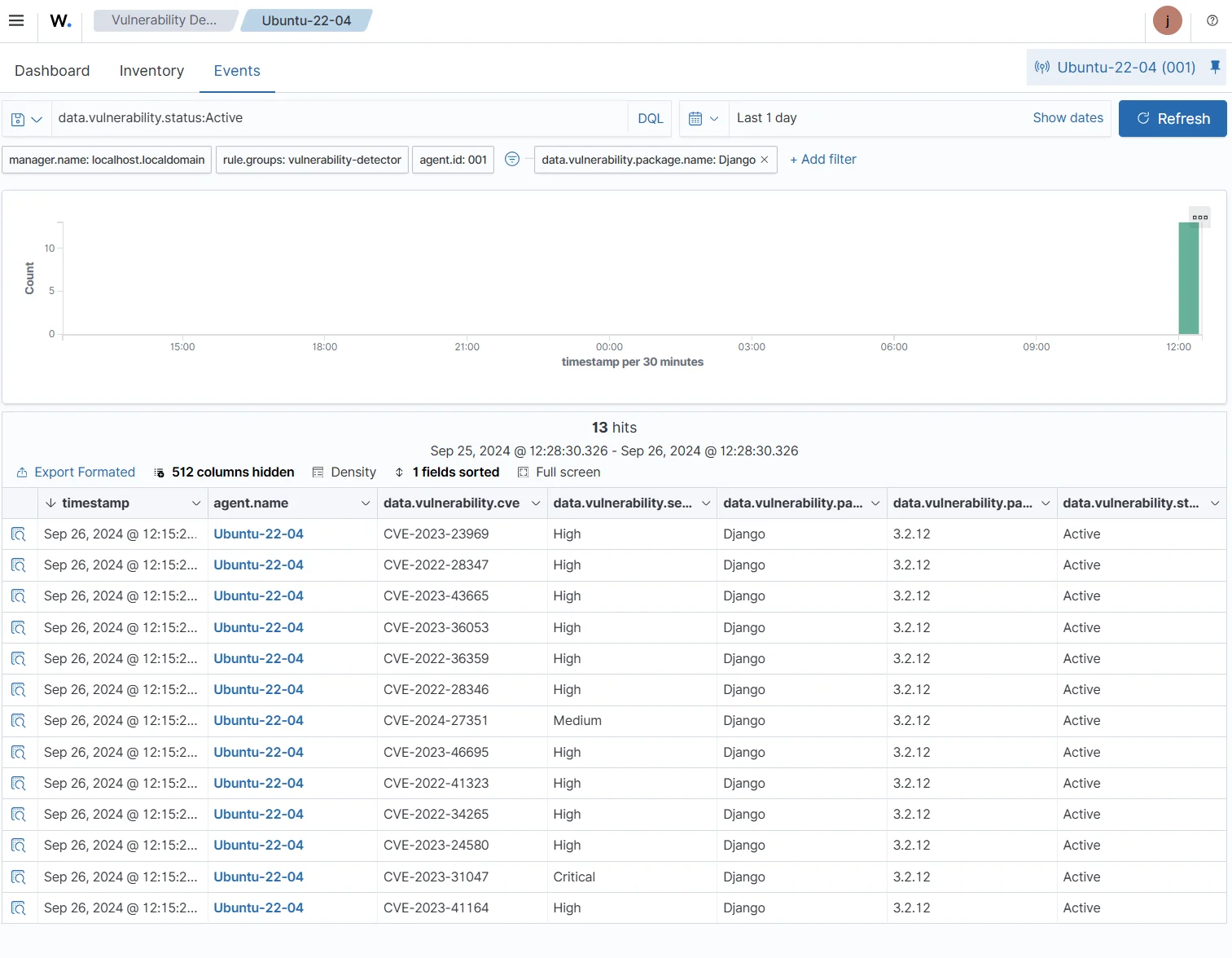 Django installed on the endpoint