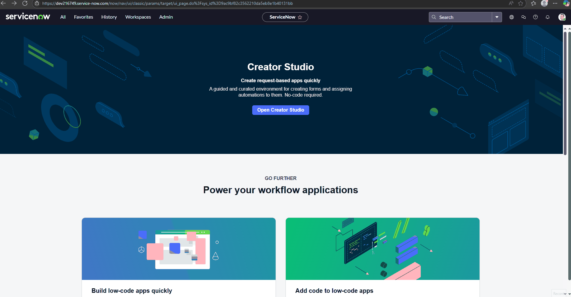 Access the REST API on ServiceNow