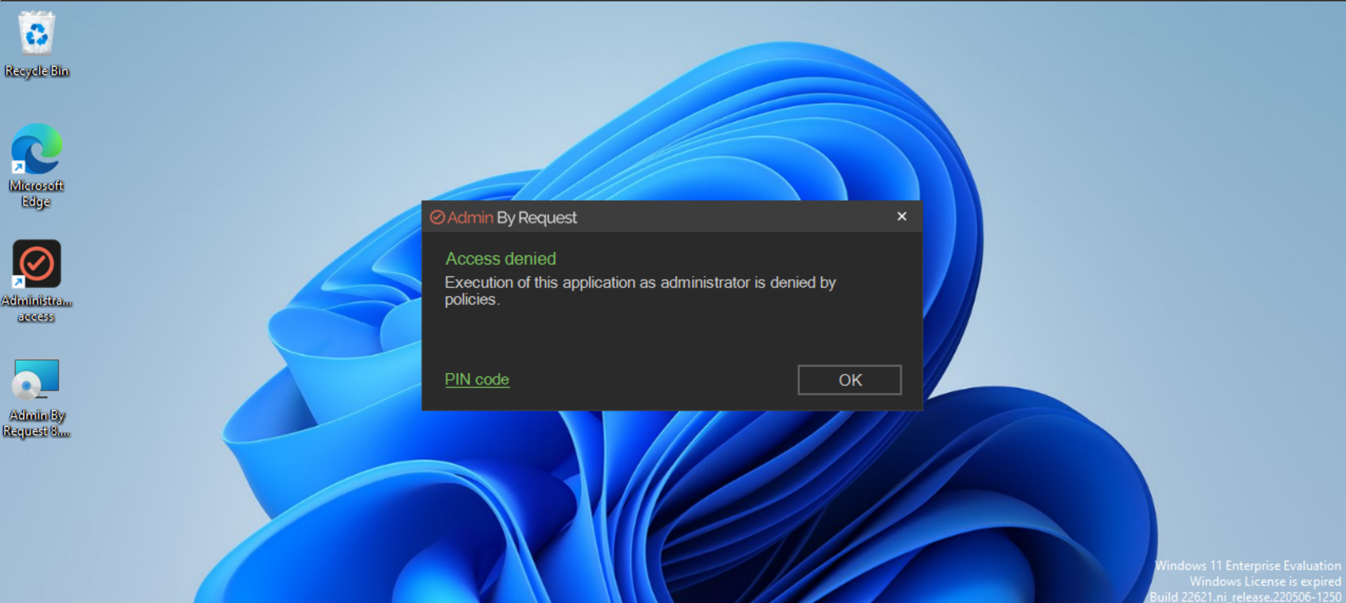 Windows endpoint