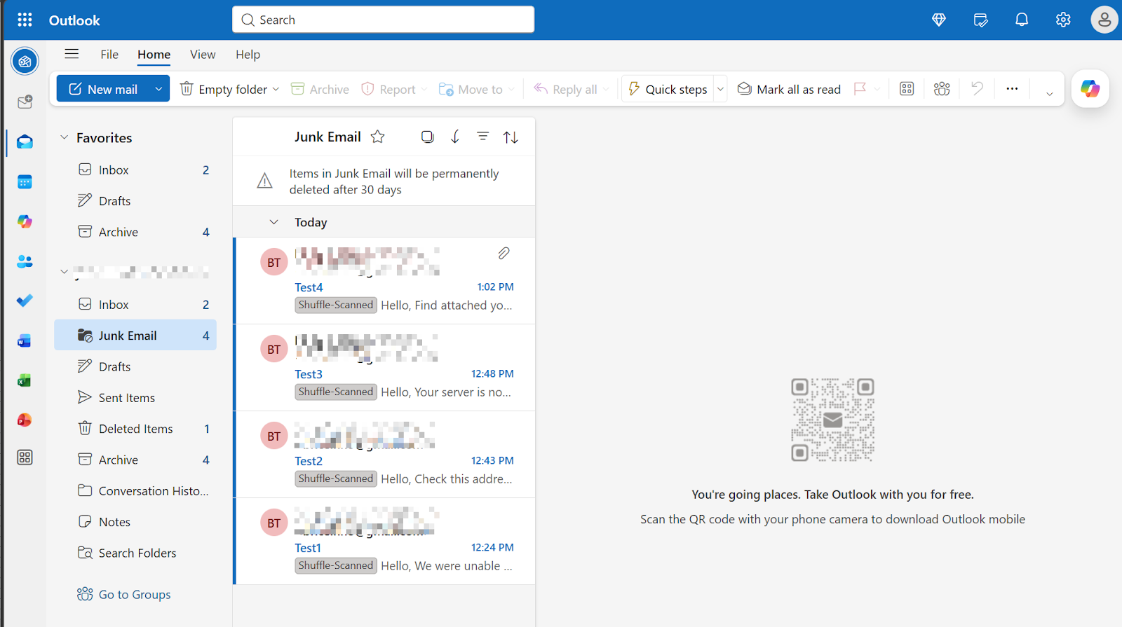 Figure 23: Outlook box.